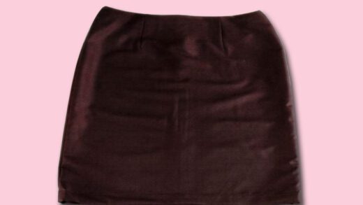 projeto saia simples reta costura para iniciantes