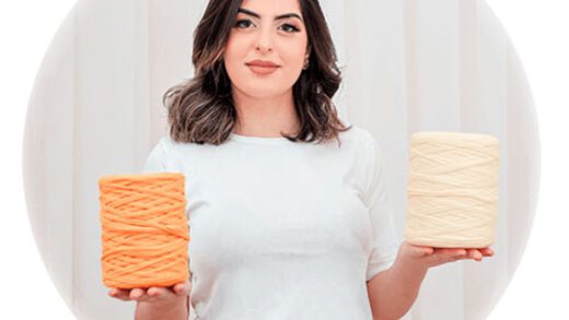 Isabela Tavares Lucrando com crochê