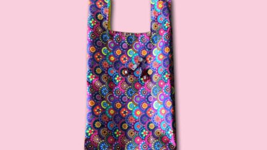 projeto sacola de tecido costura iniciante