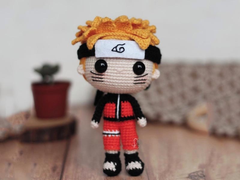 Top 5 Amigurumis De Desenhos Animados Naruto 3