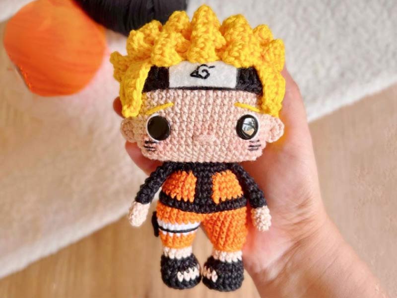 Receita Amigurumi do Naruto - Evolução Criativa - 2023