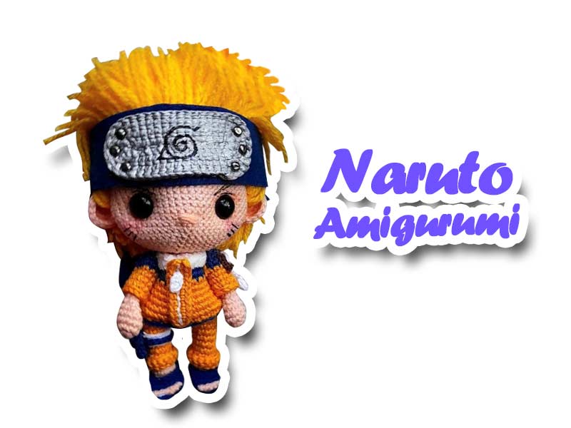 Receita Amigurumi do Naruto - Evolução Criativa - 2023