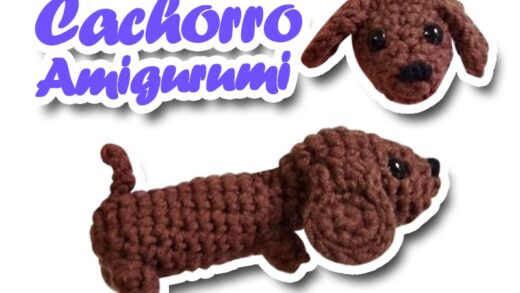 top 5 amigurumis de animais, receita de amigurumi de cachorro