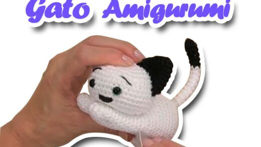 receita de amigurumi de gato