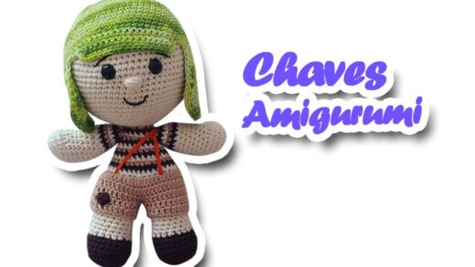 receita amigurumi do chaves