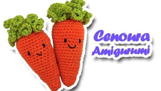 receita amigurumi de cenoura