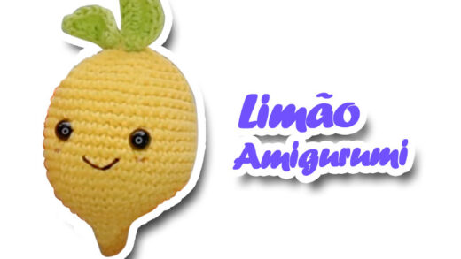 receita amigurumi de limão siciliano