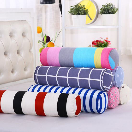 almofadas em formatos criativos, cilindro