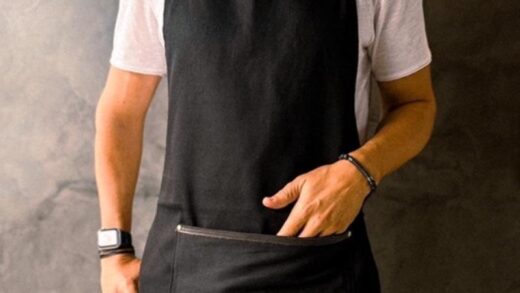 Como costurar um Avental de Cozinha Masculino Avental Preto Alças Cruzadas Churrasqueiro Bartender Cozinha 5 ideias de costura para o dia dos pais