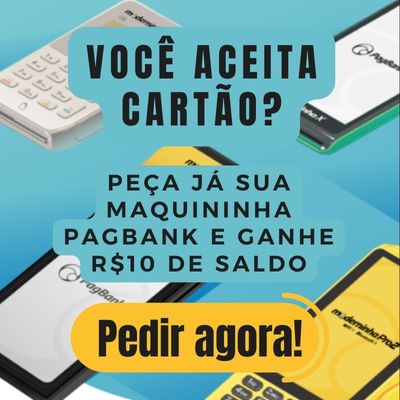 Venda muito mais com uma maquininha de cartão do Pagbank