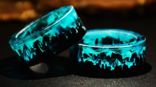 Tutorial Aliança de Resina e Madeira