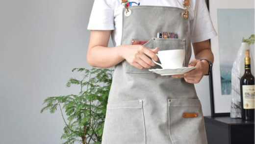 como costurar um avental de cozinha