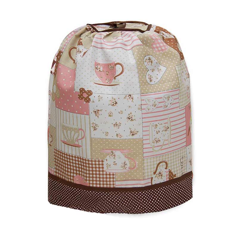 Capa de botijão estampado café