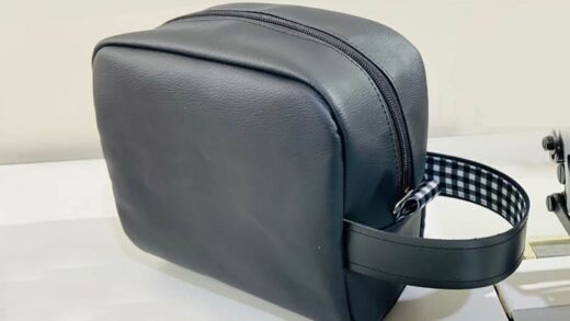 como costurar uma necessaire masculina