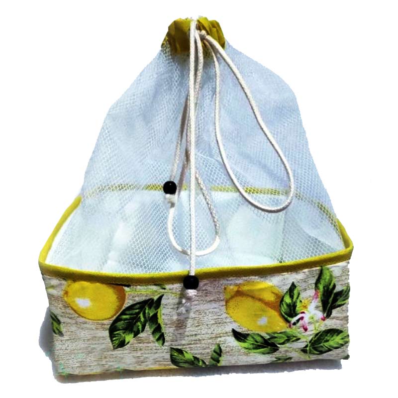 Cesta de Pão/Cesta de Frutas /Cesta de pães em tecido/ Cesta Porta Pão/ Porta pães/ Cesta para pão