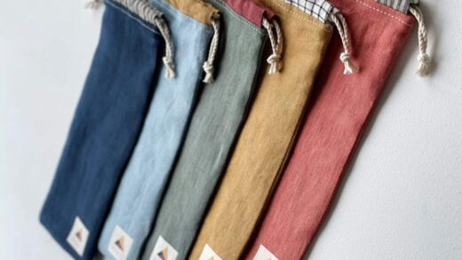 como costurar um porta óculos