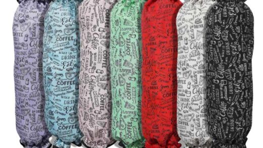 Como costurar um puxa saco Puxa Saco Organizador Porta Sacolinhas Tecido Para Cozinha