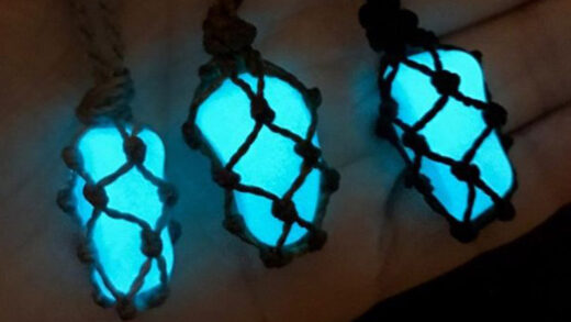 tutorial pingente de resina fosforescente