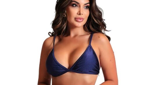 biquíni top triangulo base fixa