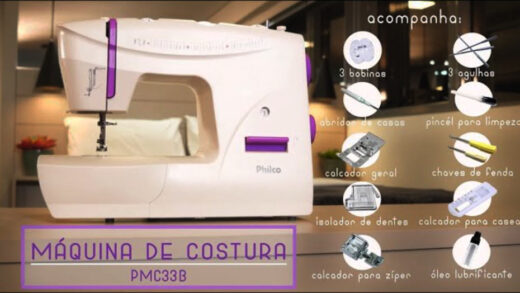maquina de costura portátil pmc33b