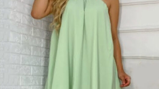 Vestido Frente Única