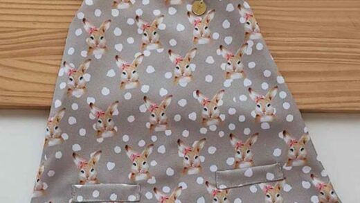 Vestido Trapézio Infantil