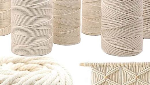 guia de materiais para macramê fio de algodão