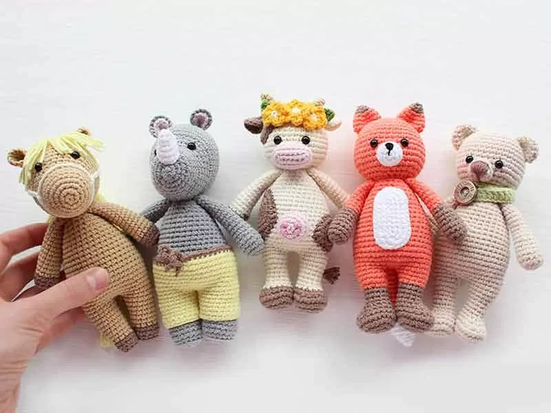 a-origem-do-amigurumi-fazendinha 10 ideias incríveis de amigurumi