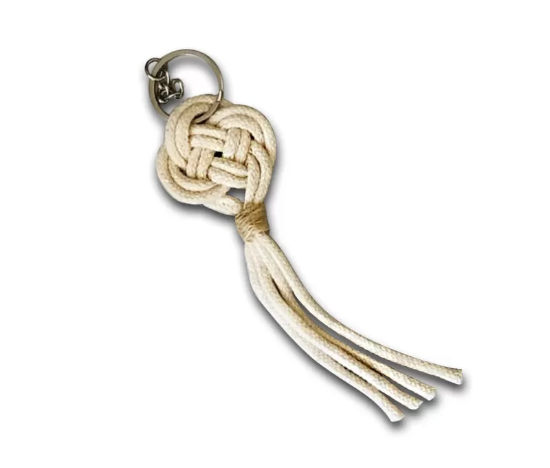 chaveiro de macramê