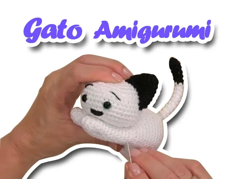receita de amigurumi de gato