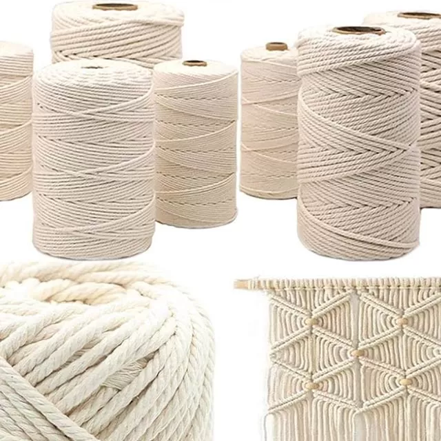 guia de materiais para macramê fio de algodão