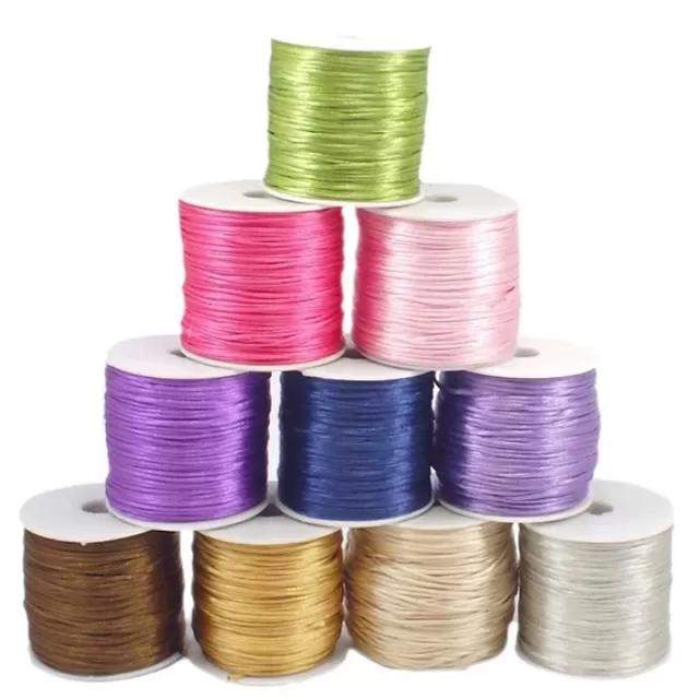 guia de materiais para macramê fios coloridos