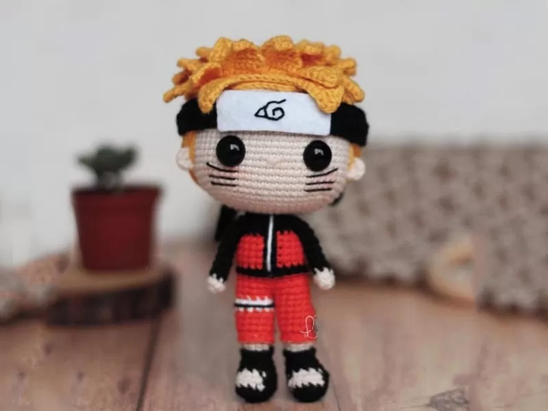 Receita Amigurumi do Naruto - Evolução Criativa - 2023